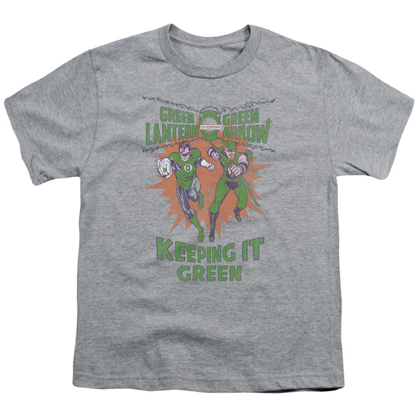 Green Lantern - Keeping It Green Youth Short Sleeve