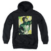 Green Lantern - Up Up Youth Hooded Sweatshirt