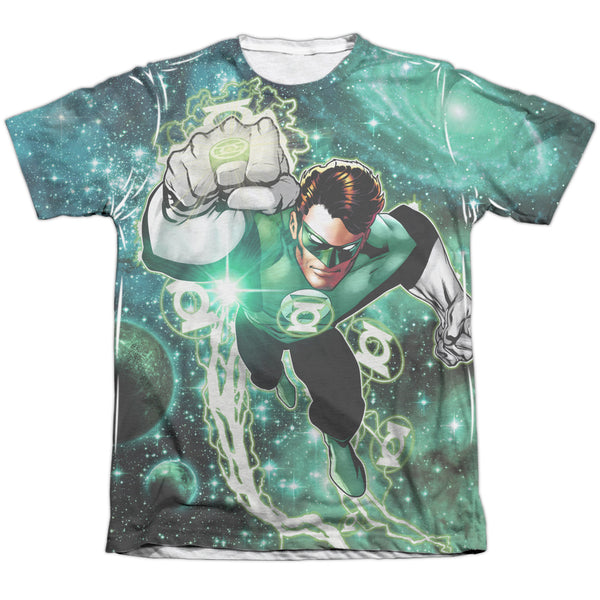 Green Lantern - Galactic Hal Adult Regular Fit Short Sleeve 65 - 35 Poly - Cotton