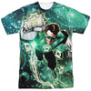Green Lantern - Galactic Hal Adult Regular Fit Short Sleeve 100% Poly
