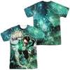 Green Lantern - Galactic Hal (Front - Back Print) Adult Regular Fit Short Sleeve 100% Poly