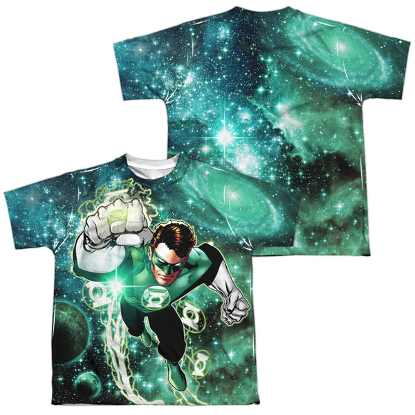 Green Lantern - Galactic Hal (Front - Back Print) Youth Short Sleeve 100% Poly