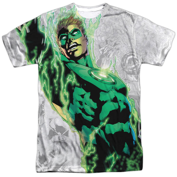 Green Lantern - Light Em Up Adult Regular Fit Short Sleeve 100% Poly