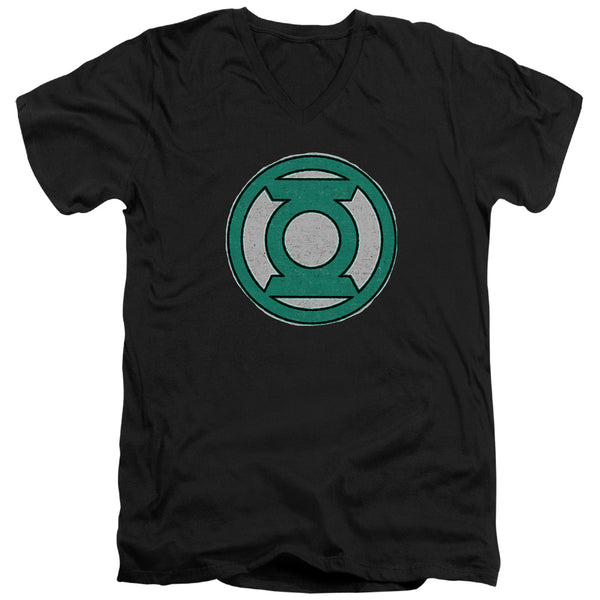 Green Lantern - Hand Me Down Adult Slim Fit V Neck Cotton