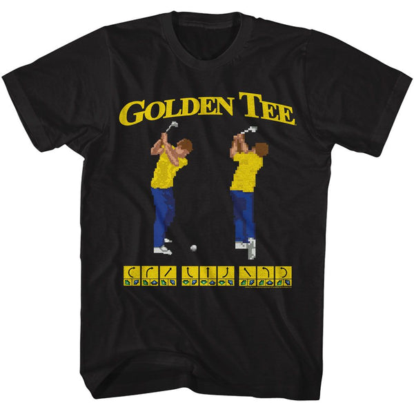Swings - Golden Tee Golf Short-Sleeve Shirt