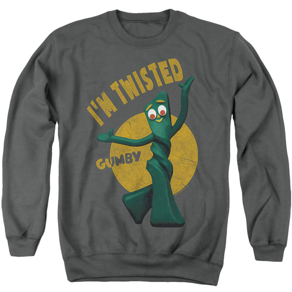 Gumby - Twisted Adult Crewneck Sweatshirt