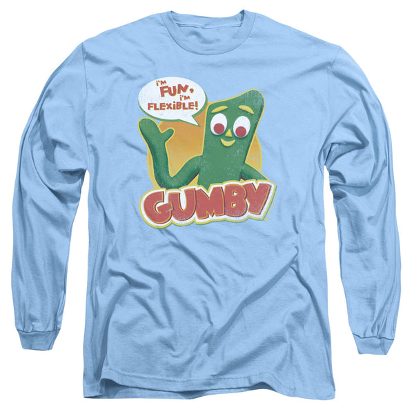 Gumby - Fun & Flexible Adult Long Sleeve