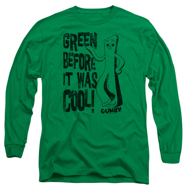 Gumby - Cool Green Adult Long Sleeve