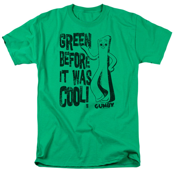 Gumby - Cool Green Adult Regular Fit Short Sleeve