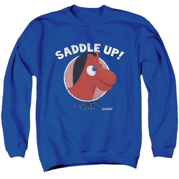 Gumby - Saddle Up Adult Crewneck Sweatshirt