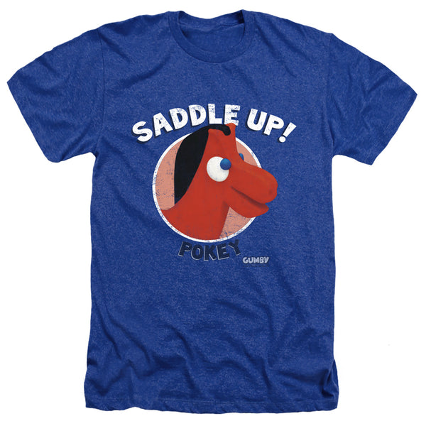 Gumby - Saddle Up Adult Regular Fit Heather Short Sleeve