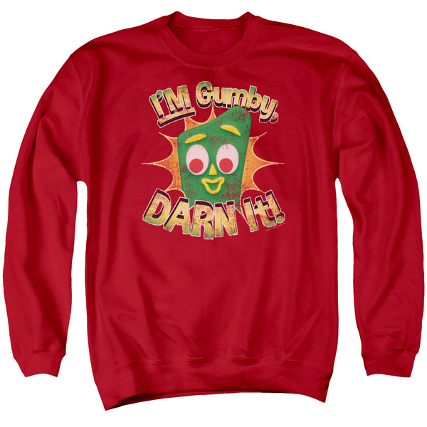 Gumby - Darn It Adult Crewneck Sweatshirt