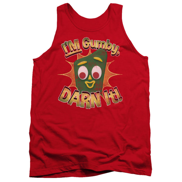 Gumby - Darn It Adult Tank Top