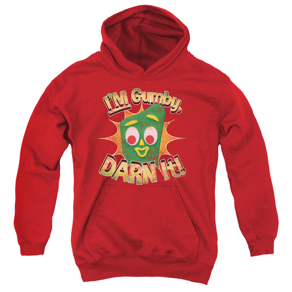 Gumby - Darn It Youth Hooded Sweatshirt