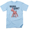 Gumby - Wanna Ride Adult Regular Fit Short Sleeve
