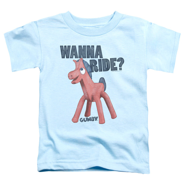 Gumby - Wanna Ride Toddler Short Sleeve