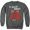 Gumby - U Mad Bro Adult Crewneck Sweatshirt