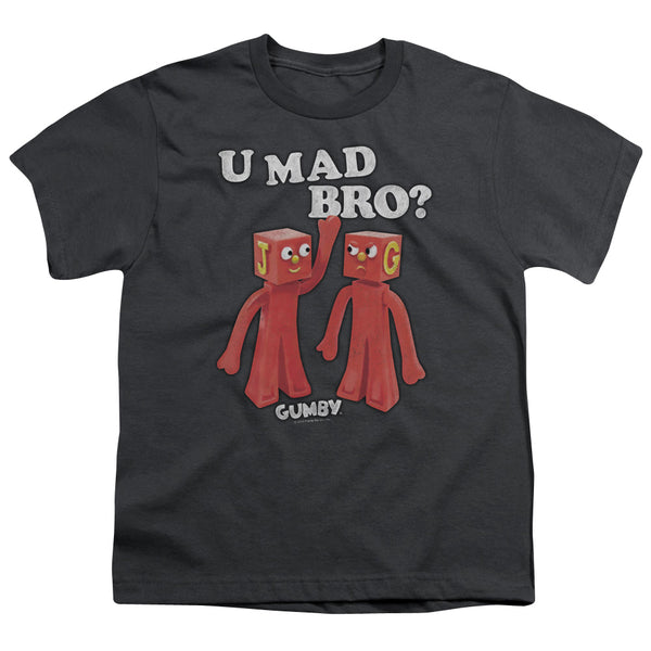 Gumby - U Mad Bro Youth Short Sleeve