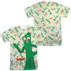 Gumby - Friendly Greeting (Front - Back Print) Adult Regular Fit Short Sleeve 100% Poly
