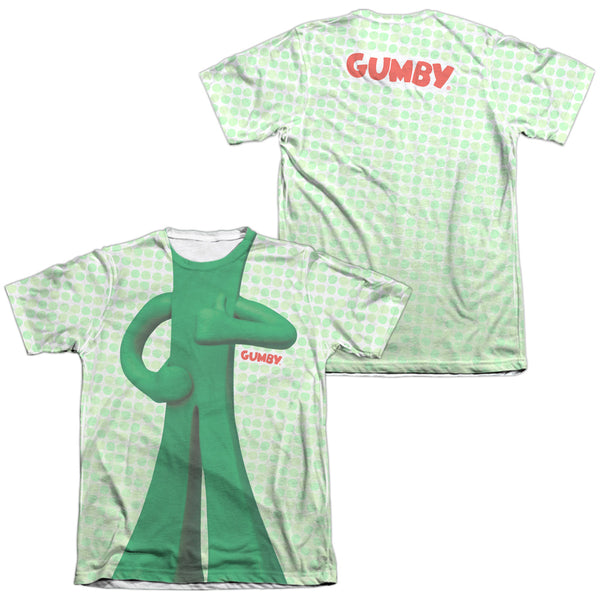 Gumby - Gumb Me Sub (Front - Back Print) Adult Regular Fit Short Sleeve 65 - 35 Poly - Cotton