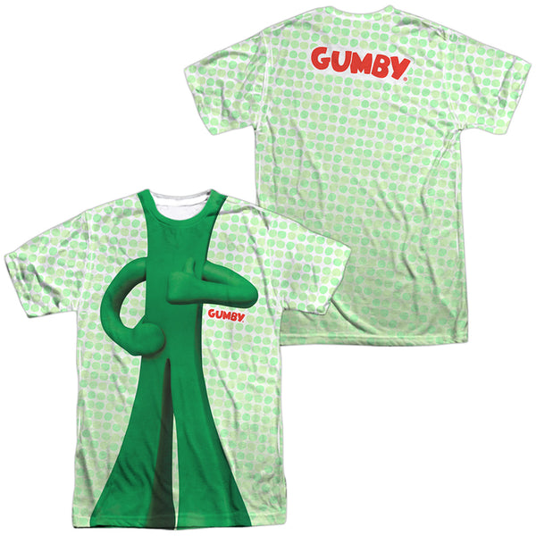 Gumby - Gumb Me Sub (Front - Back Print) Adult Regular Fit Short Sleeve 100% Poly