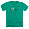 Gumby - Clay What Adult Regular Fit Heather Short Sleeve