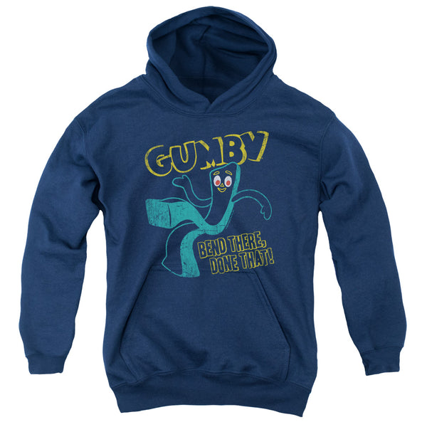 Gumby - Bend There Youth Hooded Sweatshirt