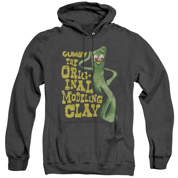 Gumby - So Punny Adult Heather Hoodie