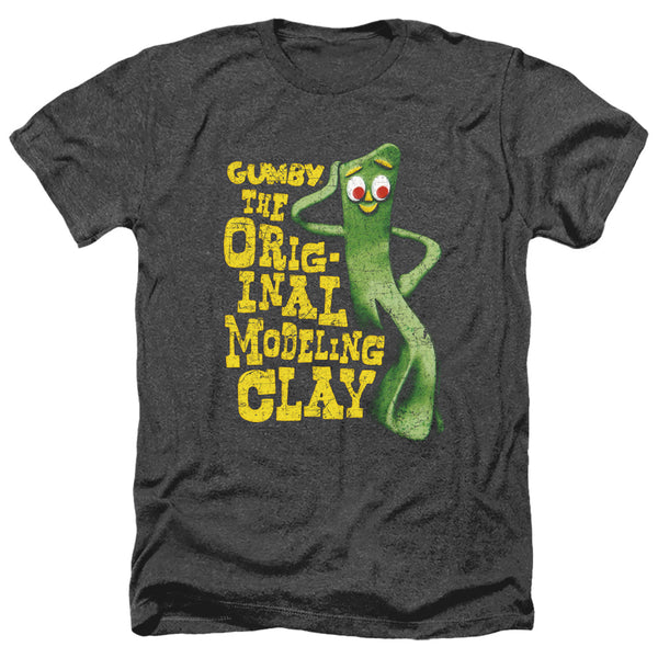Gumby - So Punny Adult Regular Fit Heather Short Sleeve