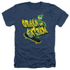 Gumby - Green And Extreme Adult Regular Fit Heather Short Sleeve