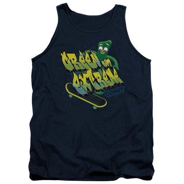 Gumby - Green And Extreme Adult Tank Top