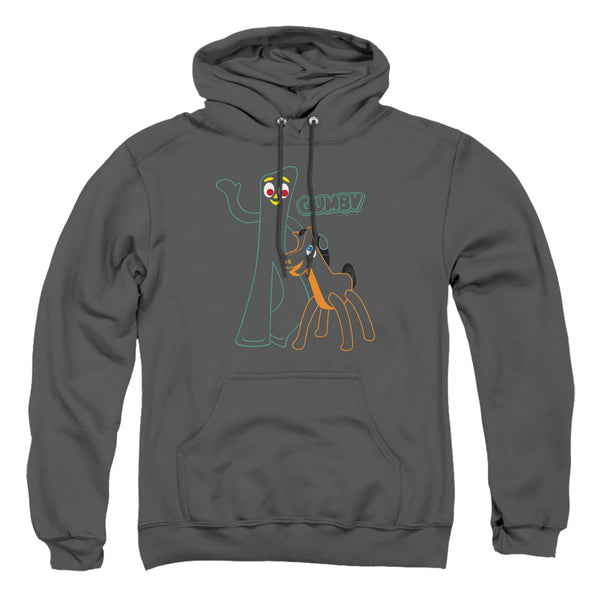 Gumby - Outlines Adult Pullover Hoodie