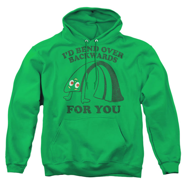 Gumby - Bend Backwards Adult Pullover Hoodie