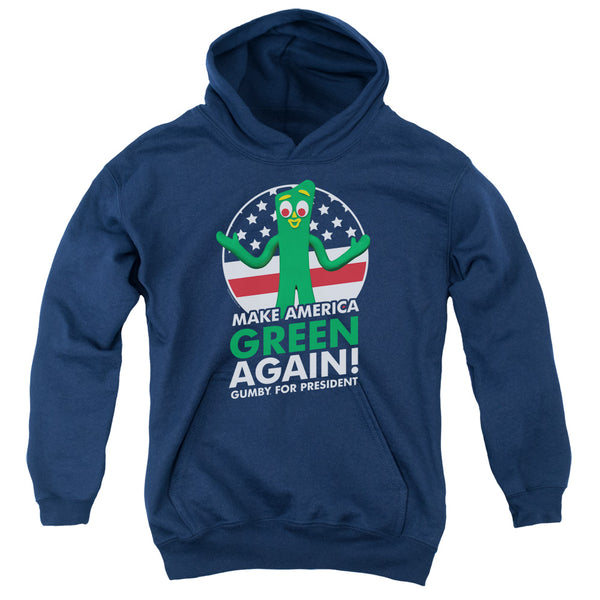 Gumby - For President Youth Hooded Sweatshirt