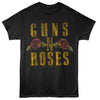 Logo And Roses - Guns & Roses T-Shirt