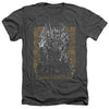Game Of Thrones - Iron Throne Adult Regular Fit Heather Short Sleeve