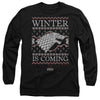 Game Of Thrones - Winter Is Coming Ugly Christmas Adult Long Sleeve