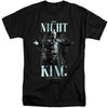 Game Of Thrones - The Night King Adult Tall Fit Short Sleeve