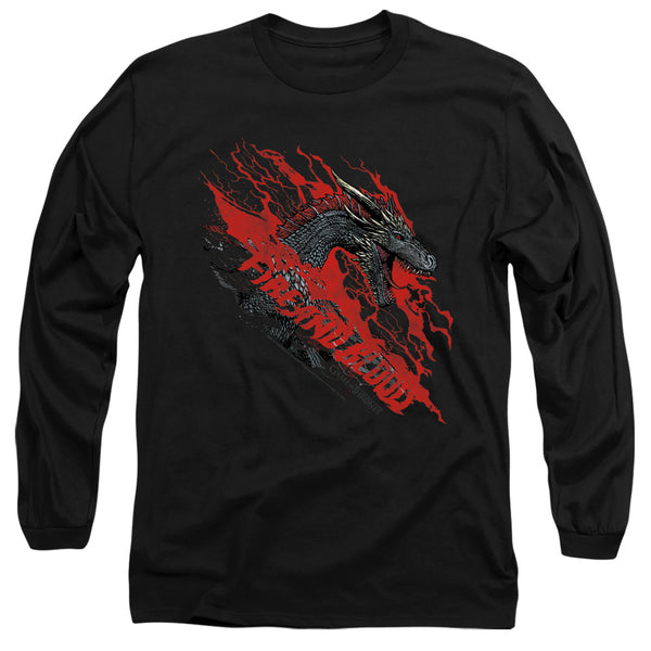 Game Of Thrones - Fire And Blood Dragon Adult Long Sleeve