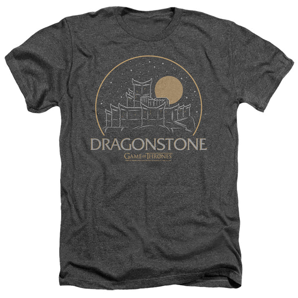 Game Of Thrones - Dragonstone Adult Regular Fit Heather Short Sleeve