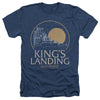 Game Of Thrones - Kings Landing Adult Regular Fit Heather Short Sleeve