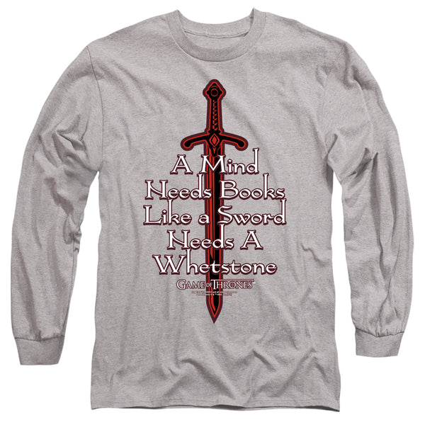 Game Of Thrones - The Mind Needs Books Adult Long Sleeve