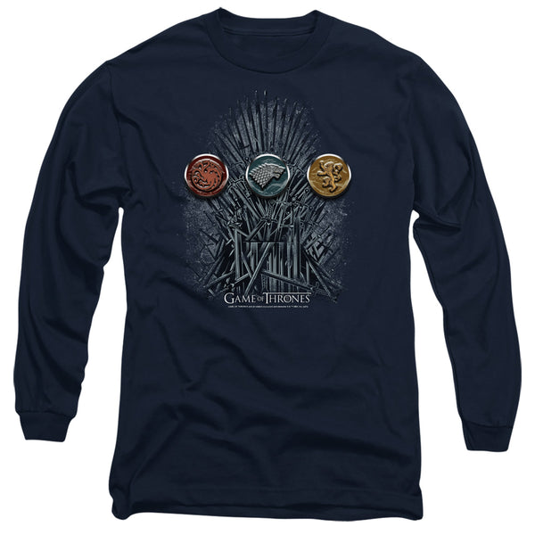 Game Of Thrones - For The Throne Sigils Adult Long Sleeve