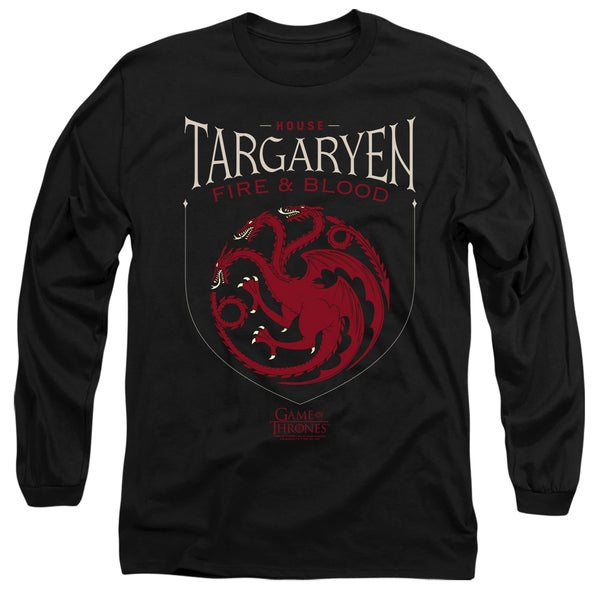 Game Of Thrones - House Targaryen Sigil Adult Long Sleeve