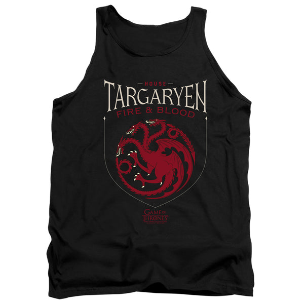 Game Of Thrones - House Targaryen Sigil Adult Tank Top