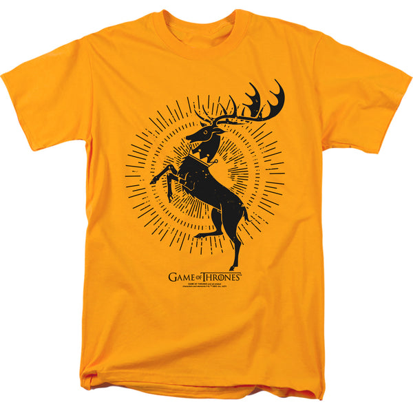 Game Of Thrones - Baratheon Burst Sigil Adult Regular Fit Short Sleeve