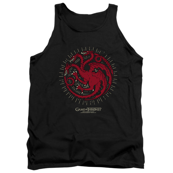 Game Of Thrones - Targaryen Burst Sigil Adult Tank Top