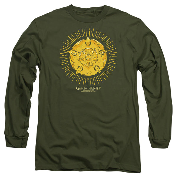 Game Of Thrones - Tyrell Burst Logo Adult Long Sleeve