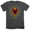 Game Of Thrones - Stannis Baratheon Burst Sigils Adult Regular Fit Heather Short Sleeve