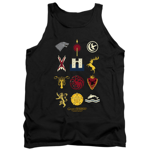 Game Of Thrones - House Sigils Adult Tank Top